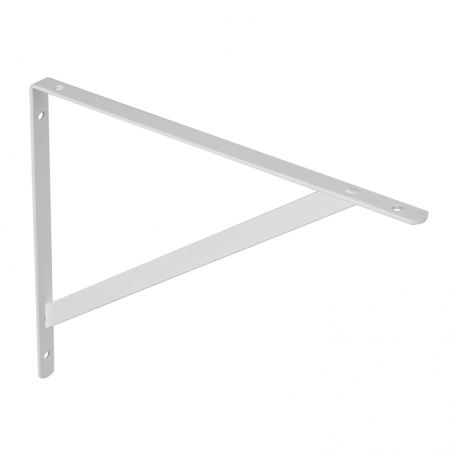 Suporte para Prateleira 25cm Mão Francesa Branco - Pratk