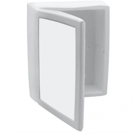 Armário de Plástico de Sobrepor 30X37X11cm Cinza - Astra