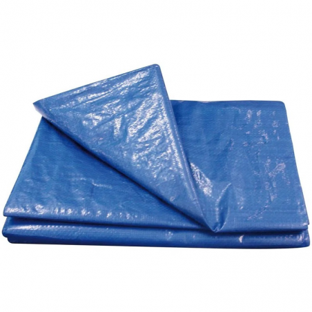 Lona Plástica 4mX3m Azul - Kala