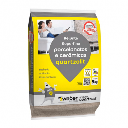 Rejunte Porcelanato Bege 5kg - Supermassa