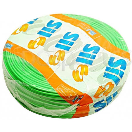 Cabo Flex 2,5mm Verde Peça com 100 metros - SIL