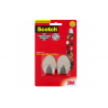 GANCHO METALICO C/2 SCOTCH 3M  UN
