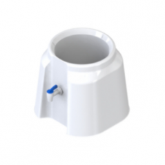 Suporte para Garrafão Branco com Torneira Azul - Herc