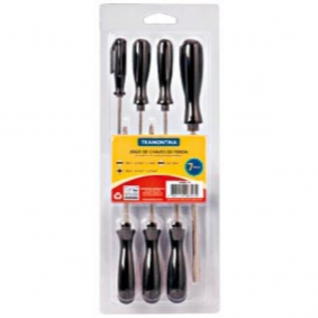 Jogo de Chave de Fenda com 7 peças - Tramontina