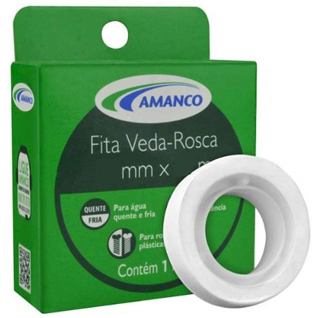 Fita Veda Rosca 10mt Amanco