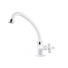 Torneira de Mesa Branco Cozinha Maruja - Viqua