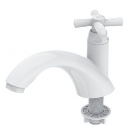 Torneira para Lavatório Mesa Cross Branco 1/2" - Tigre
