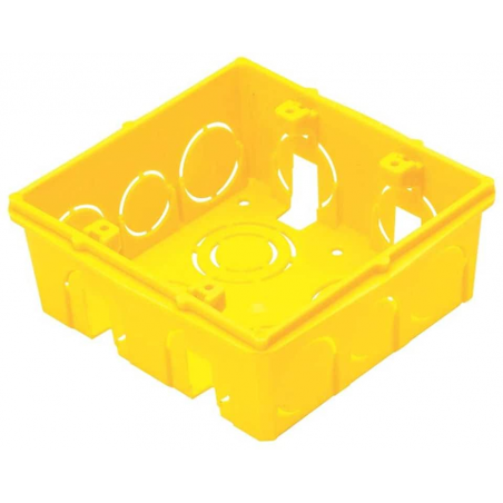 Caixa de Embutir 4X4 Amarela - Tramontina