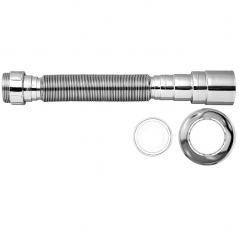 Sifão Tubo Cromado Universal - BLUKIT