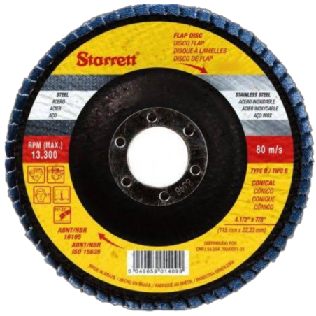 Disco Flap 115x22,23mm GR80 - Starret