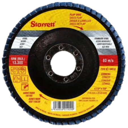 Disco Flap 115x22,23mm GR60 - Starret