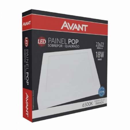 LED PAINEL POP SOB QUAD-22 18W AVANT UN