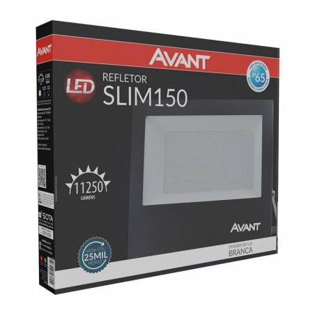 Refletor Led Slim 150W Bivolt - Avant