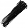 Abraçadeira de nylon preta Carbografite 4,8X300mm (100 unidades)