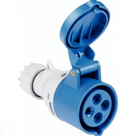 Tomada de Acoplamento Industrial 3P+T 32 A 220-250 Vca 9 H Tramontina