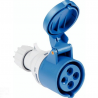 Tomada de Acoplamento Industrial 3P+T 32 A 220-250 Vca 9 H Tramontina
