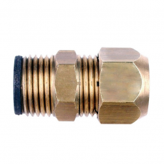 Adaptador Aperto Rápido Para Instalação De Fogões E Cooktops 1/2'' Bsp X 3/8'' Jackwal