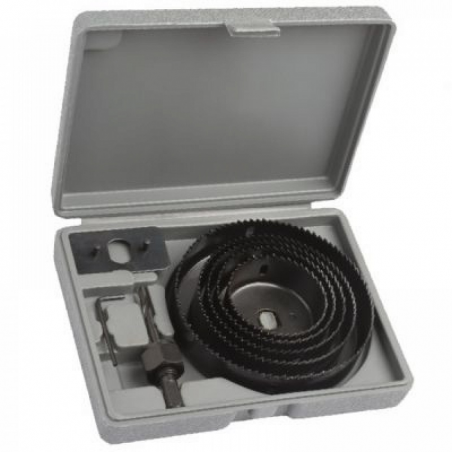 Jogo Serra Copo Madeira 7Pcs EDA