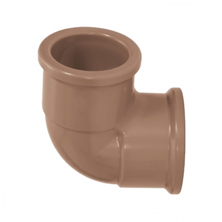 Joelho 90° Soldável Amanco PVC 20mm Marrom
