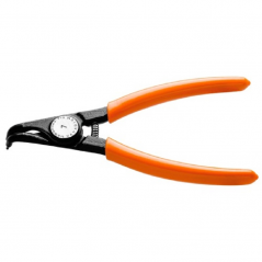 Alicate bico curvo para anéis externos aço cromo vanádio 5.1/2" Tramontina PRO