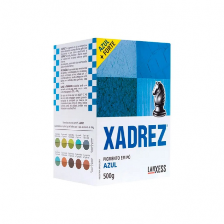 Corante em Pó Azul 500g - Xadrez