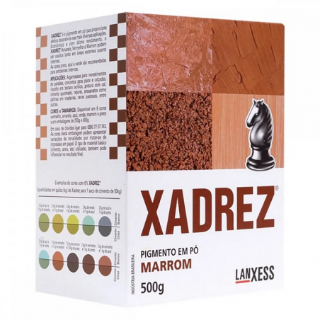Corante em Pó Marrom 500g - Xadrez