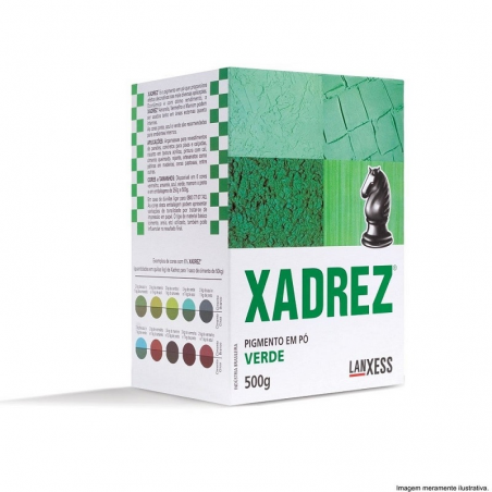 Corante em Pó Verde 500g - Xadrez