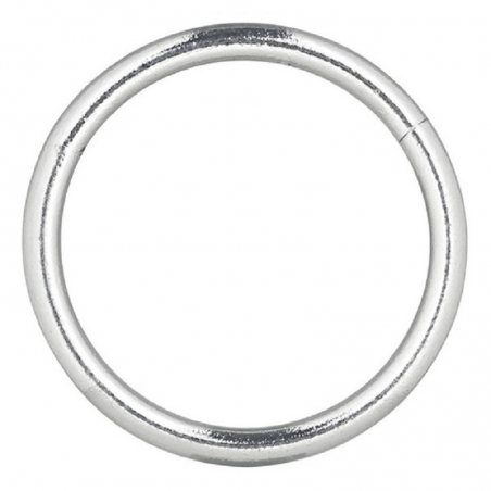 Argola De Montagem Redonda para cortina Níquel 38MM São Raphael