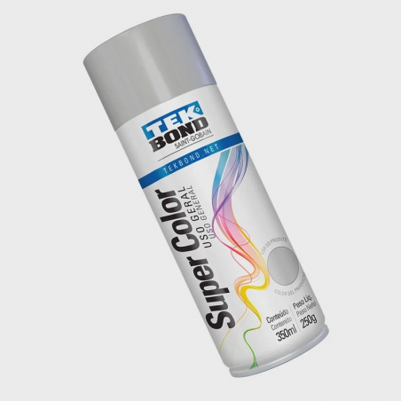Tinta Spray Super Color Fundo Preparador Primer com 350ml/250g - TEKBOND