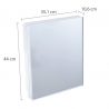 Armário de Plástico Versátil Branco 35,1 x 10,6 x 44cm A43*BR1 - Astra