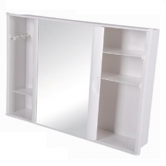 Armário de Plástico Versátil Branco 32 x 9,5 x 46,5cm A23*BR1 - Astra