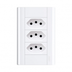 Tomada 3 Seções 2PxT 20A 3125 - Fame