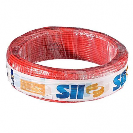 Cabo Flex 2,5mm Vermelho Peça com 100 metros - SIL
