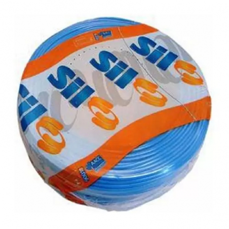 Cabo Flex 4mm Azul Peça com 100 metros - SIL