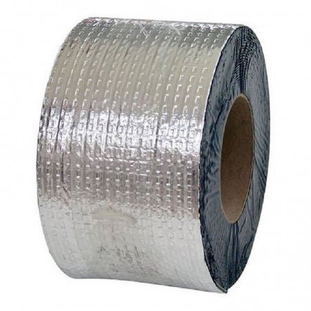 Fita Manta Aluminizada Adesiva 1mm 20cm 1mt - Vedaforte Calha Forte