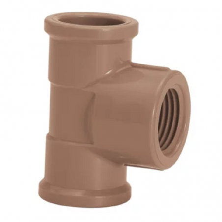 Te Soldável Roscável 25mmX3/4" - Amanco