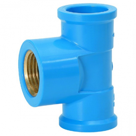 Te Soldável Bucha Latão 25mmX3/4 - Amanco