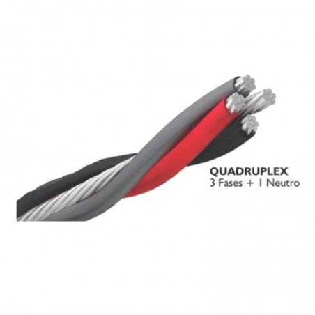 Cabo Quadruplex AL/PE-3X1X35+35mm 1 metro
