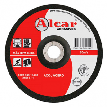 Disco Desbaste 178X4.0X22.2 PHF-70 - Alcar