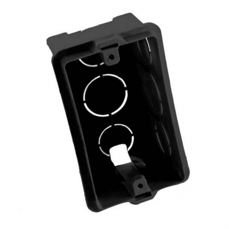 Caixa de Embutir 4X2 Preta - Canal