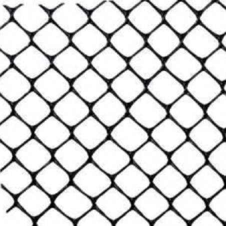 Tela Viveiro Preta Plástica 1 metro LISA