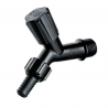 Torneira Jardim Preta 1/2x3/4 1128  - Herc