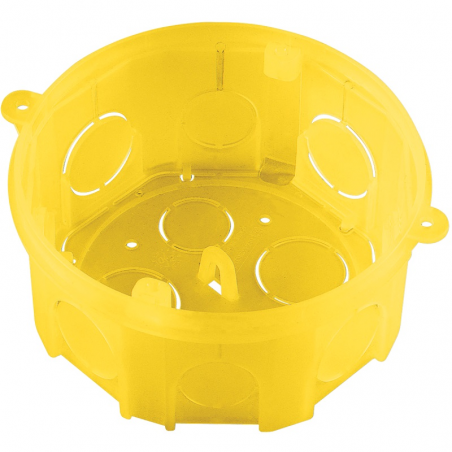 Caixa Octagonal Embutida 4x4 Amarela - Tramontina