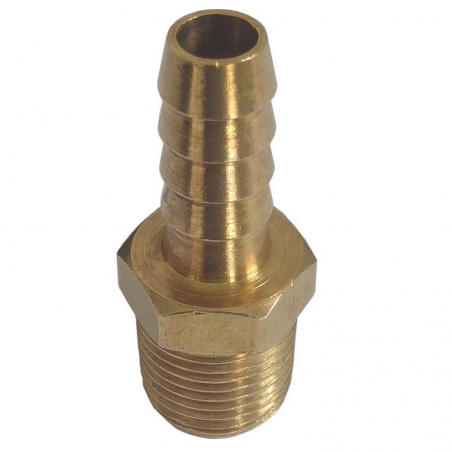 Espigão Fixo para Mangueira 1/2" Rosca Macho 1/4" - RF